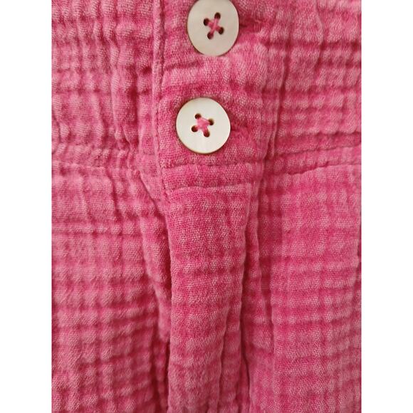 Soft Suroundings Pink Shorts w/Pockets Elastic Waist Made in India S - Picture 4 of 13